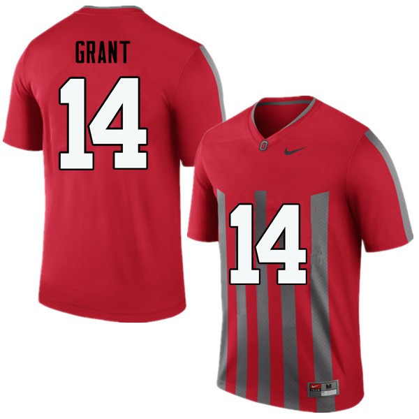 Ohio State Buckeyes #14 Curtis Grant Men Stitched Jersey Throwback OSU86894